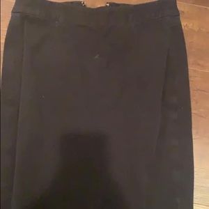 Gap black pencil skirt